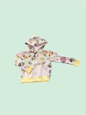 Toddler Harajuku Mini Character Hooded Zip-Up Sweatshirt Size 3T